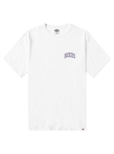 Majica Dickies Aitkin Chest Logo Tee Bela | DK0A4Y8OWHX1