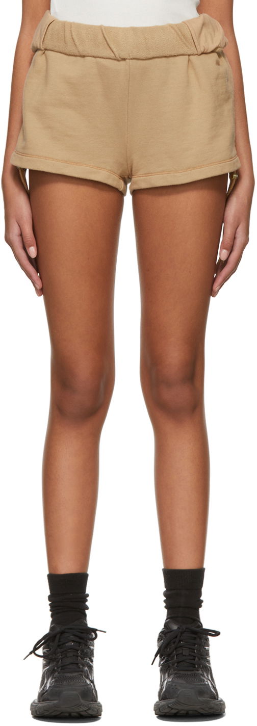Kratke hlače Dion Lee Dion Lee Cotton Shorts Bež | C2037S22