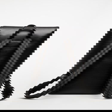 Nahrbtnik Tommy Hilfiger Tommy Hilfiger Logotape Fold-Over Backpack Črna | AW0AW17654 BDS, 1