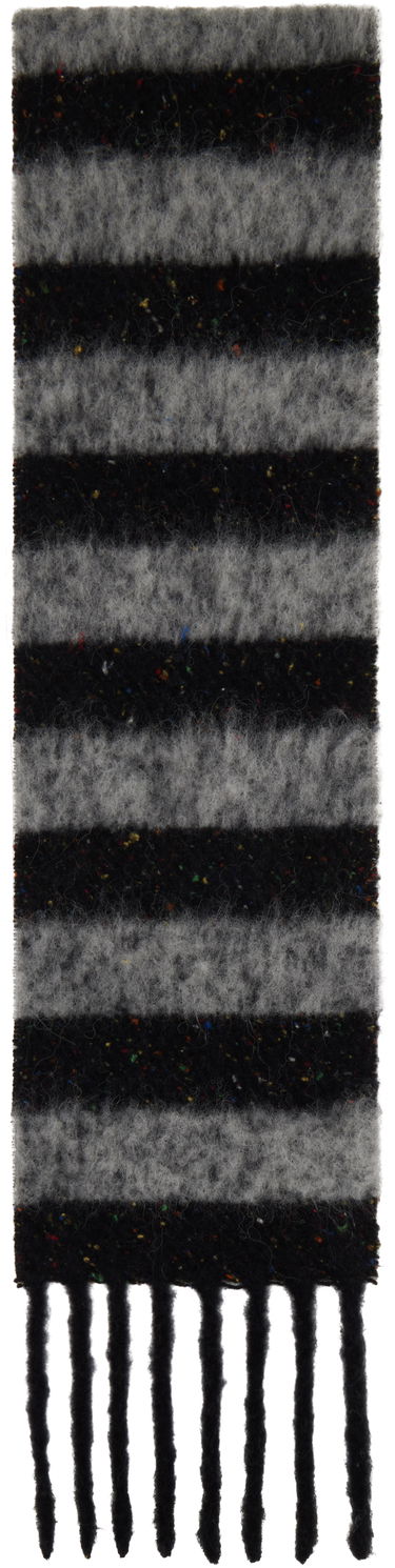 Šala Acne Studios Acne Studios Narrow Stripe Alpaca Scarf Večbarvna | CA0358-, 1