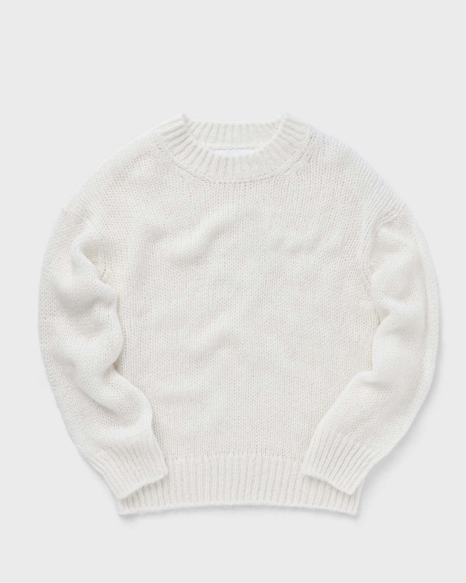 Pleteni pulover Samsoe Samsoe Samsøe & Samsøe SARAH Crew Neck Knit Sweater, L Bela | F23300137, 0