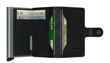 Denarnica Secrid Miniwallet "Stitch Linea Black" Črna | MSt-Linea-Black, 3