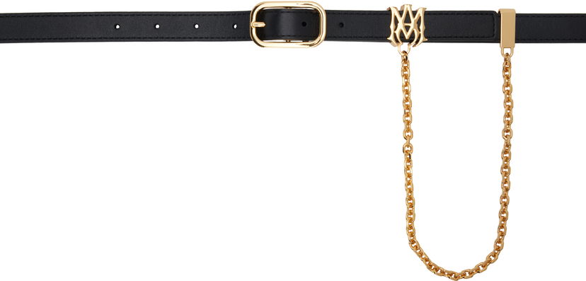 Pasovi AMIRI Amiri MA Chain Belt Črna | AMACBL1025