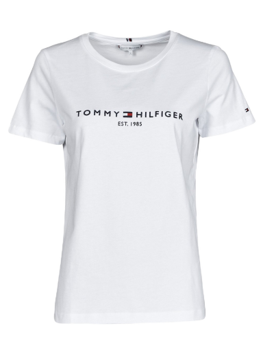 Majica Tommy Hilfiger HERITAGE TEE Bela | WW0WW31999-YBR