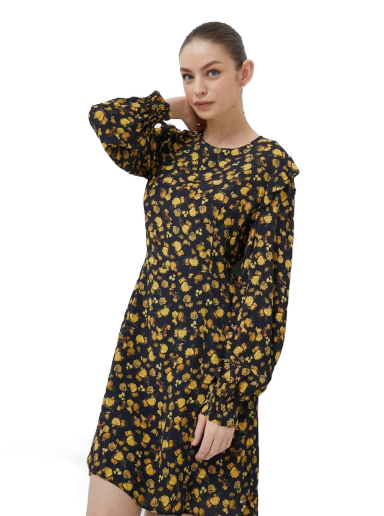 Obleke Tommy Hilfiger Dress Rumena | WW0WW37093.PPYX
