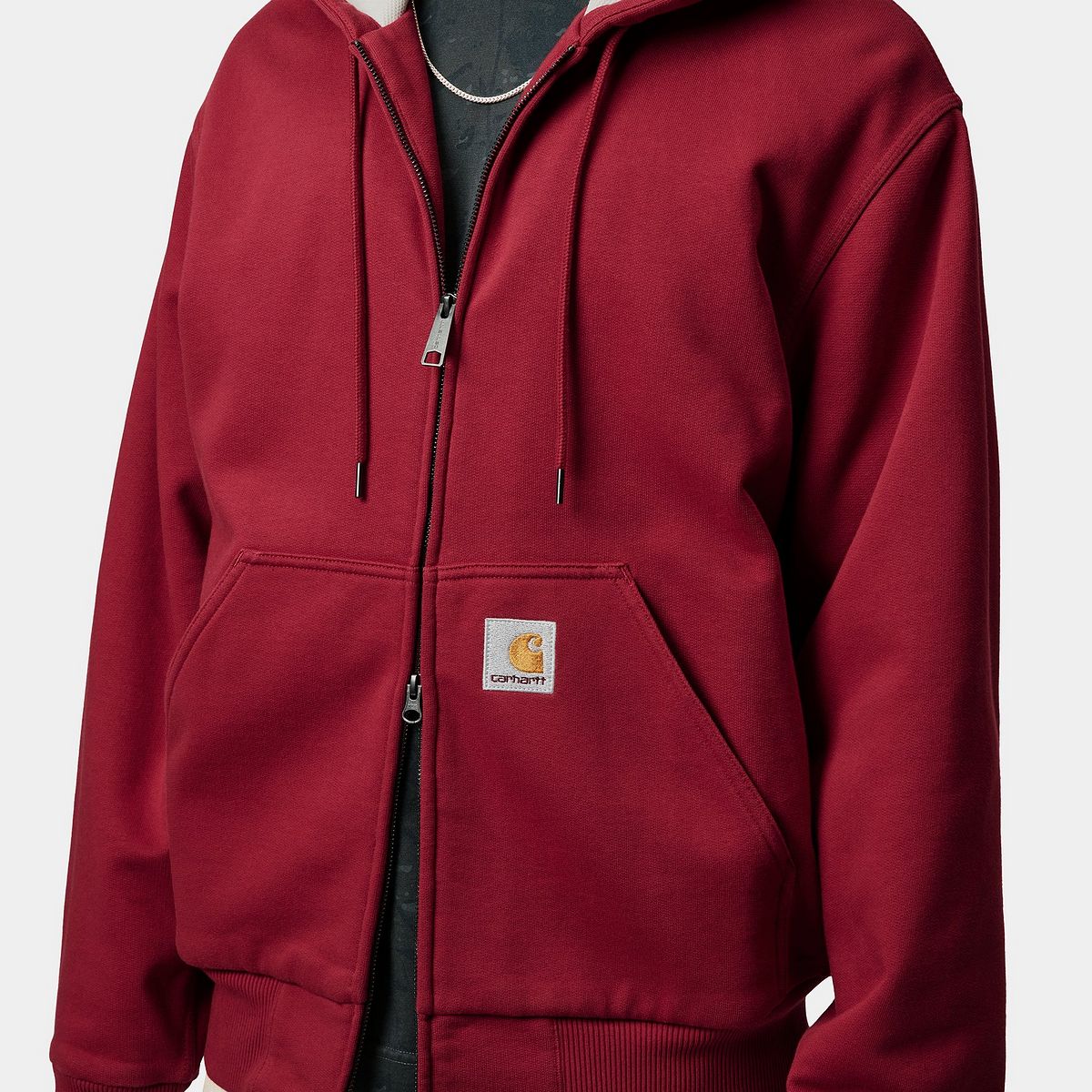 Pulover Carhartt WIP Carhartt WIP Active Sweat Jacket Rdeča | I035602_4, 1