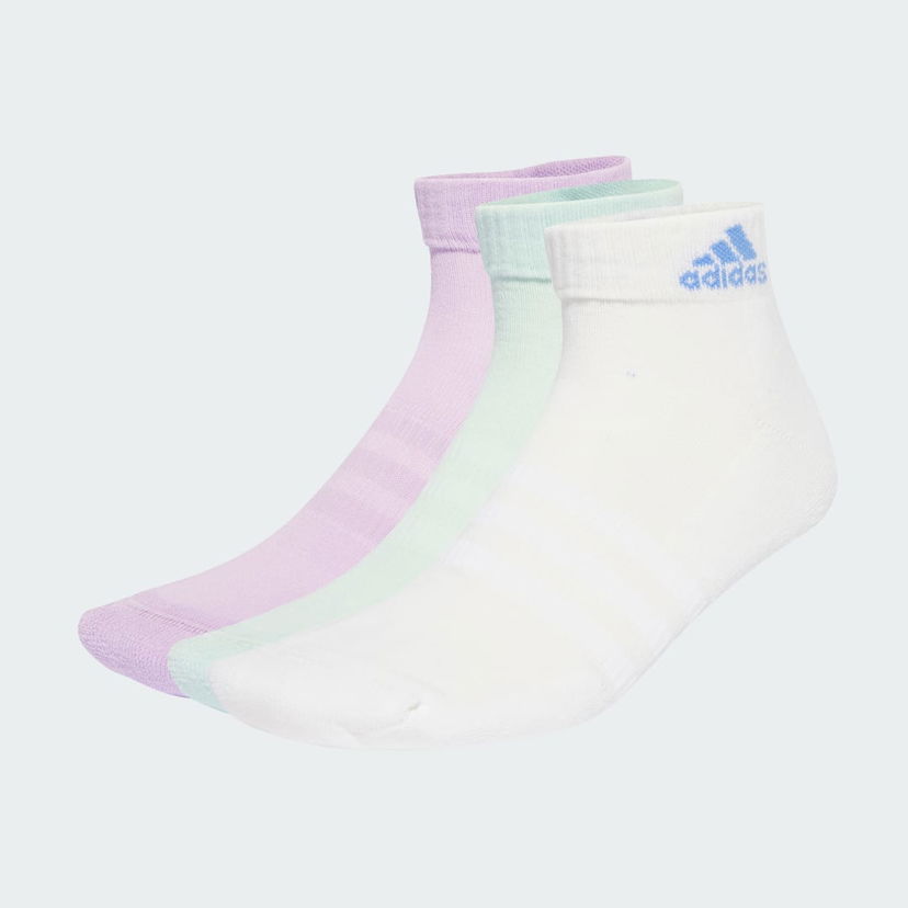 Nogavice adidas Performance Cushioned Sportswear Ankle Socks - 3 Pairs Večbarvna | JW2769