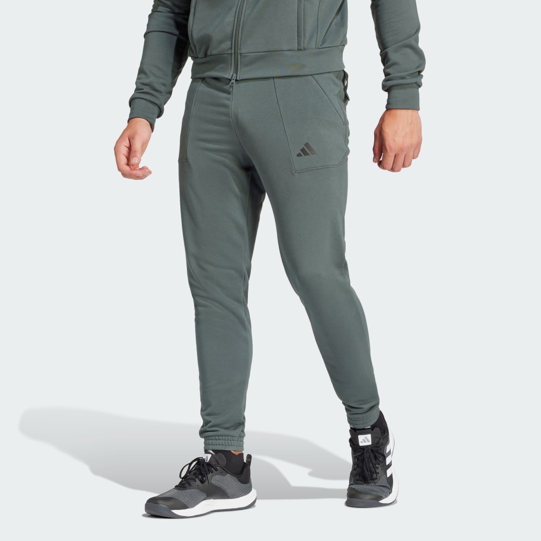 Trenirka adidas Performance Pump Workout Joggers Zelena | IT4311, 1