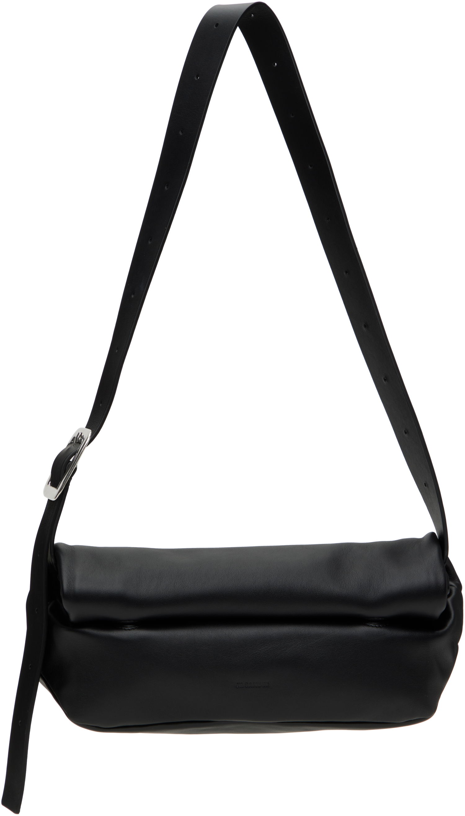Torbice za okoli pasu Jil Sander Jil Sander Rollup Small Square Belt Bag Črna | J08WG0048_P7218, 0