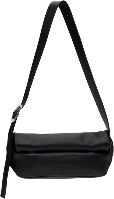 Torbice za okoli pasu Jil Sander Jil Sander Rollup Small Square Belt Bag Črna | J08WG0048_P7218, 0