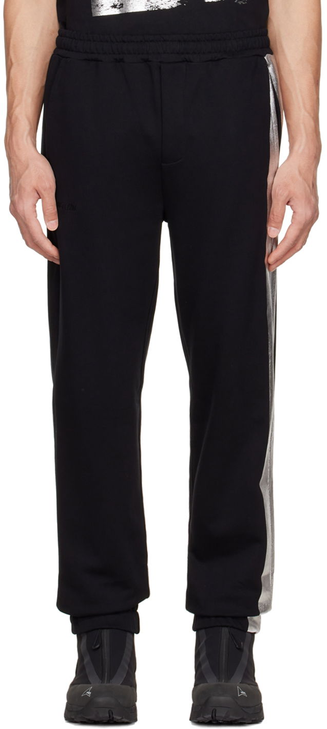 Trenirka Helmut Lang Cotton Lounge Pants Črna | M05HM206