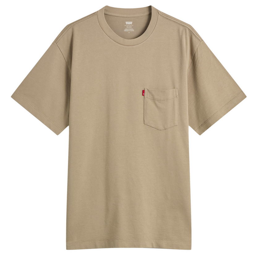 Majica Levi's Red Tab Exclusive Heavyweight Pocket Tee Bež | A8605-0014-KHK