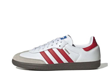 Superge in čevlji adidas Originals Samba OG White Red Bela | IG1025, 3