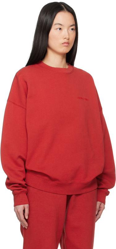Pleteni pulover Anine Bing Anine Bing Miles Sweatshirt Rdeča | A-08-11159-RED13, 1