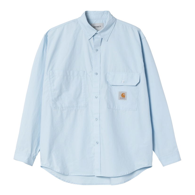 Srajce Carhartt WIP Carhartt WIP Irwin Long Sleeve Shirt Modra | I034530_9