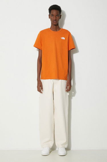 Majica The North Face T-Shirt With Print Oranžna | NF0A87NVPCO1, 1