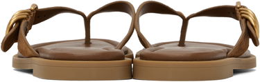 Nega čevljev rag & bone rag & bone Gia Suede Thong Sandals Rjava | WFF25SF1003SU03, 1