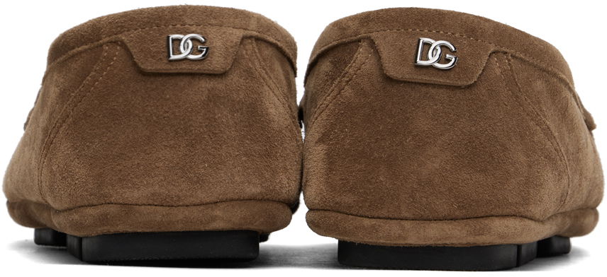 Superge in čevlji Dolce & Gabbana Driver Loafers Rjava | A50599AS707, 1