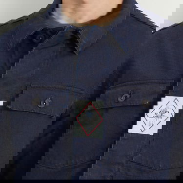 Jakna C.P. Company Plated Denim Work Jacket Mornarica | 19CMOW147A-110466W-D08, 5