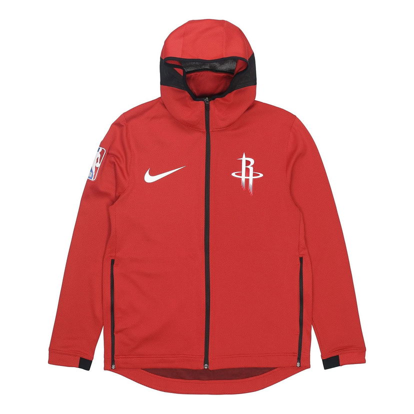Pulover Nike Houston Rockets Player Edition Hooded Jacket Rdeča | 940131-657