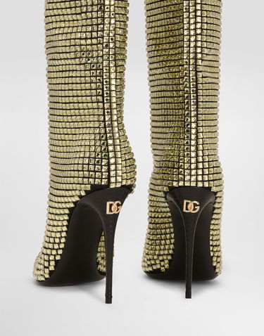 Superge in čevlji Dolce & Gabbana Calfskin Boots Večbarvna | CU1161A6A028E831, 3