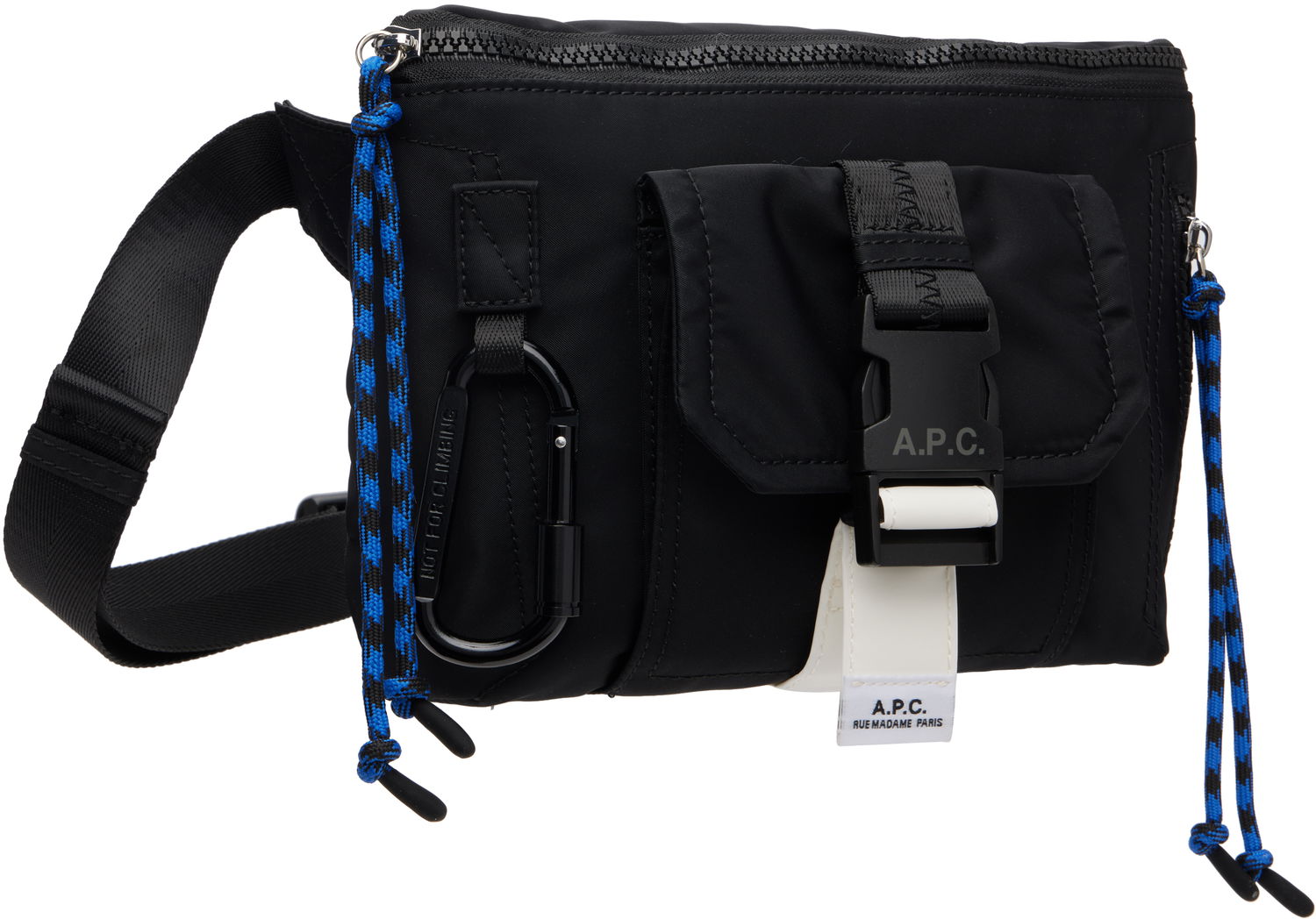 Torbice za okoli pasu A.P.C. A.P.C. Trek Bum Bag Črna | PAAGR-H62219, 1
