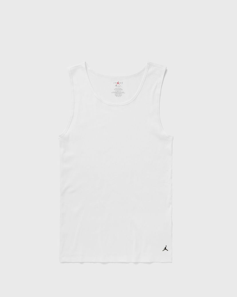 Majica brez rokavov Jordan Jordan Flight Base Tank Top 2-Pack Bela | JM0626-001