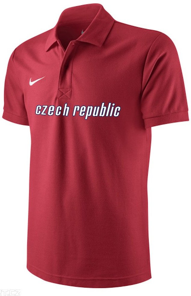 Polo majica Nike Nike TS Core Polo Czech Republic Rdeča | 454800-657r