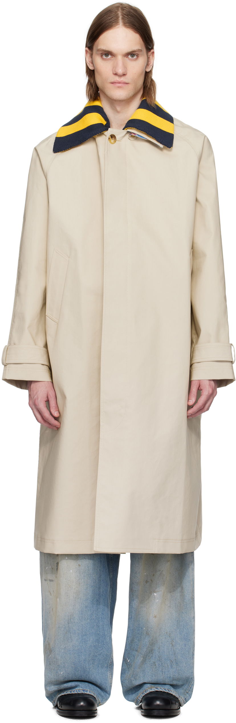 Trenčkot Charles Jeffrey Loverboy Charles Jeffrey LOVERBOY Doctors Mac Coat Bež | 54010301