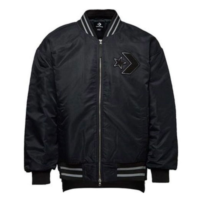 Bomber jakna Converse Padded Bomber Jacket Črna | 10019324-A02