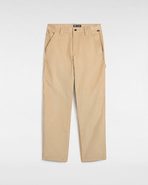 Cargo hlače Vans Carpenter Relaxed Cord Pants Bež | VN000HAP4MG, 0