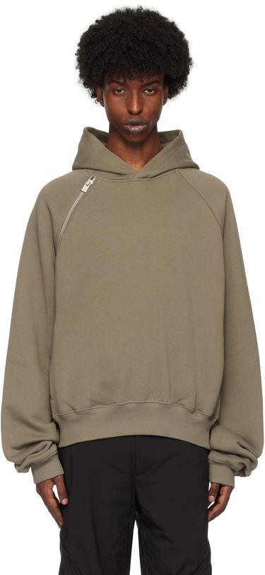 Pulover HELIOT EMIL Sequence Zip Hoodie Zelena | HE_M_08_055_DG23, 0