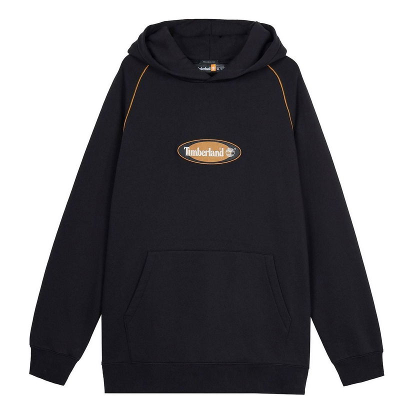 Pulover Timberland Logo Hoodie Črna | A6Q5H-001