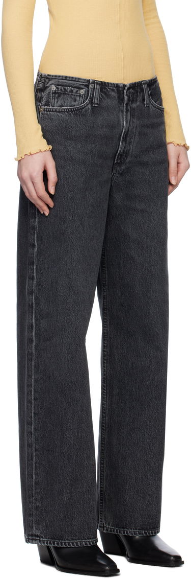 Kavbojke AGOLDE AGOLDE Lex Wide-Leg Jeans Siva | A9158-1346, 1