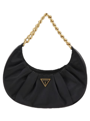 Torba za čez ramo GUESS Tori Satin Shoulder Bag Črna | HWEB6856120