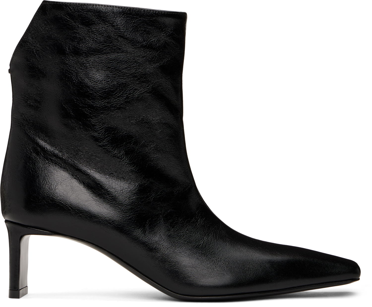Oblačila Khaite KHAITE Ona Ankle Boots Črna | F1100-907, 0