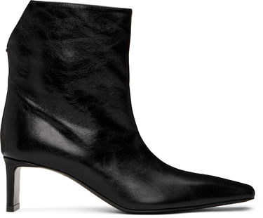 Oblačila Khaite KHAITE Ona Ankle Boots Črna | F1100-907, 0