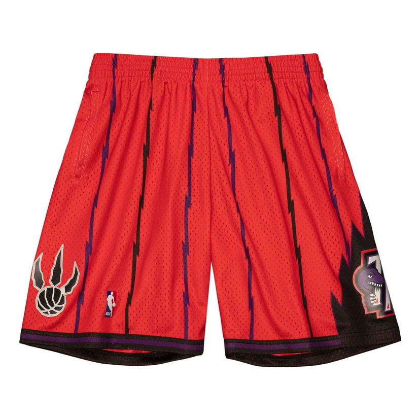 Kratke hlače Mitchell & Ness Mitchell & Ness NBA Toronto Raptors 1998 Swingman Shorts Rdeča | SMSHGS20092-TRARED198