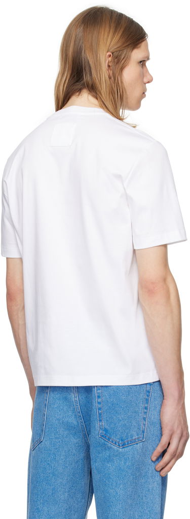 Majica LANVIN Lanvin Bouclette Script Logo T-Shirt Bela | RM-TS0115-J134-P25, 2