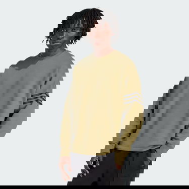 Pulover adidas Performance Neuclassics Oversized Crew Sweatshirt Zelena | JW7917, 0