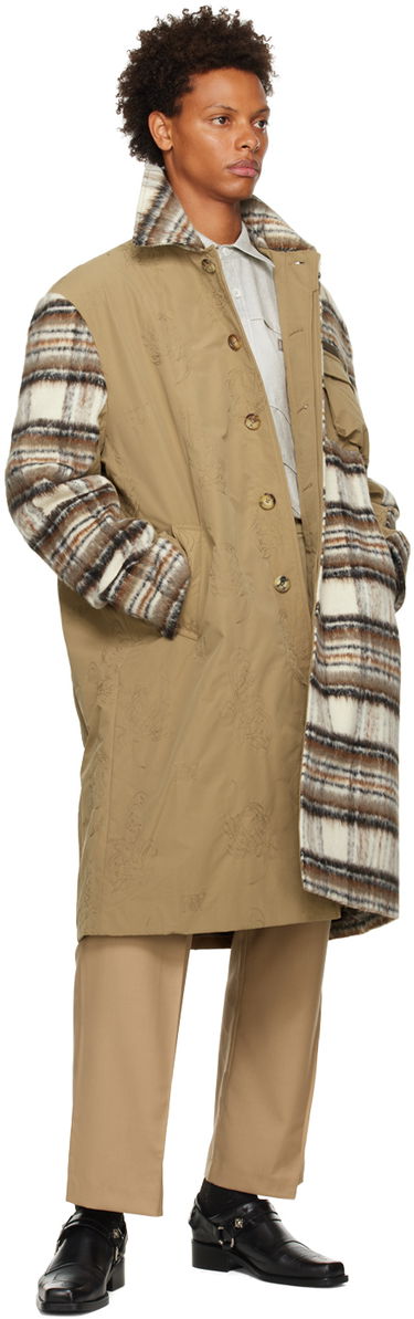 Plašči Feng Chen Wang Feng Chen Wang Phoenix Spliced Coat Večbarvna | FMF14CT08, 3