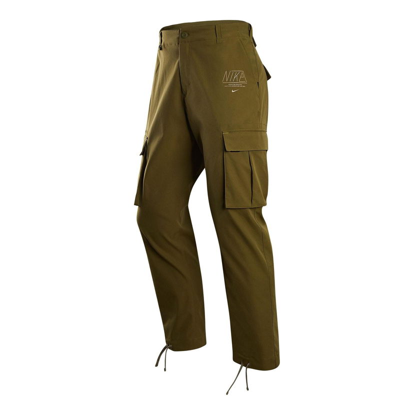 Cargo hlače Nike Woven Cargo Pants Zelena | FQ6566-378