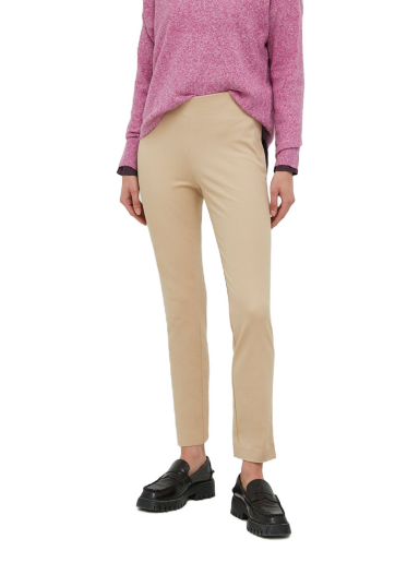 Hlače Polo by Ralph Lauren High Waist Trousers Bež | 200631310018