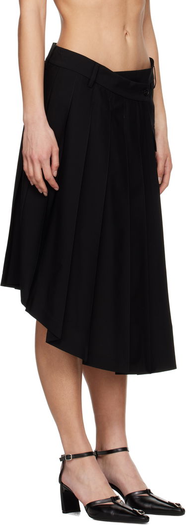 Krila Feng Chen Wang Feng Chen Wang Pleated Midi Skirt Črna | FUS19SK01B, 1