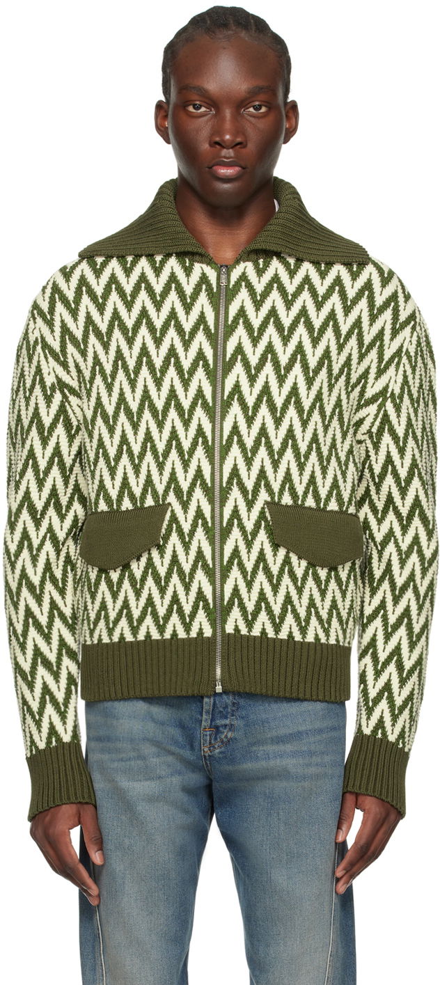 Bomber jakna LANVIN Curb Bomber Jacket Zelena | RM-JA0016-K029-P24, 0