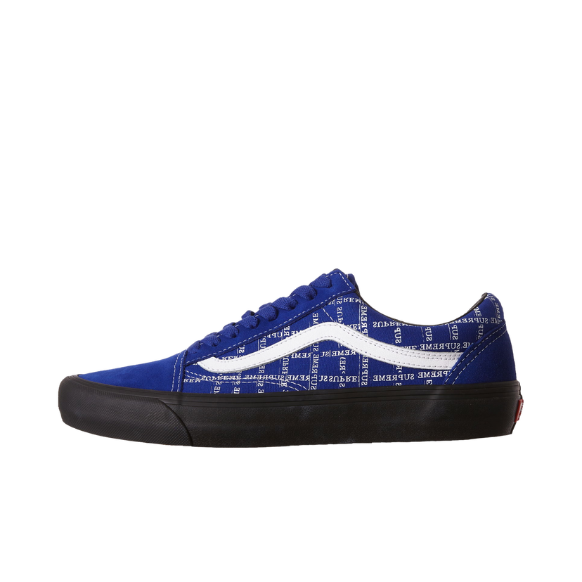 Superge in čevlji Vans Old Skool Supreme Grid Blue Modra | VN0A45JC2YX