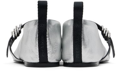Obleke rag & bone rag & bone Spire Mary Jane Ballerina Flats Kovinski | WFF24SF001TR1, 1