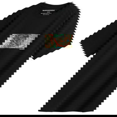 Majica Maharishi Maharishi Snake Triptych Graphic Tee, Size Large Črna | 1540-BLK, 1