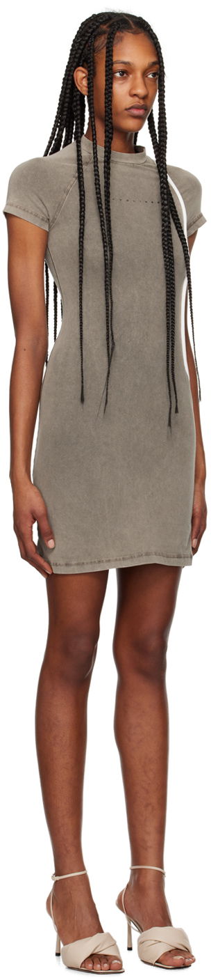Obleke Ottolinger Ottolinger Fitted Minidress Siva | 1504002, 1