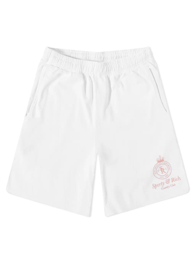 Kratke hlače Sporty & Rich Crown Gym Short Bela | SH472WH